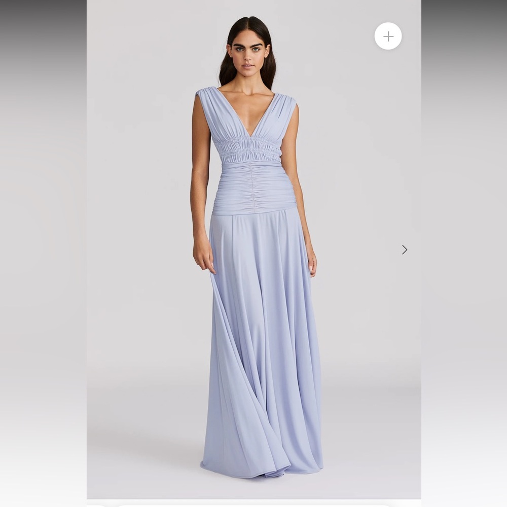 NWT Zac Posen Periwinkle Gown